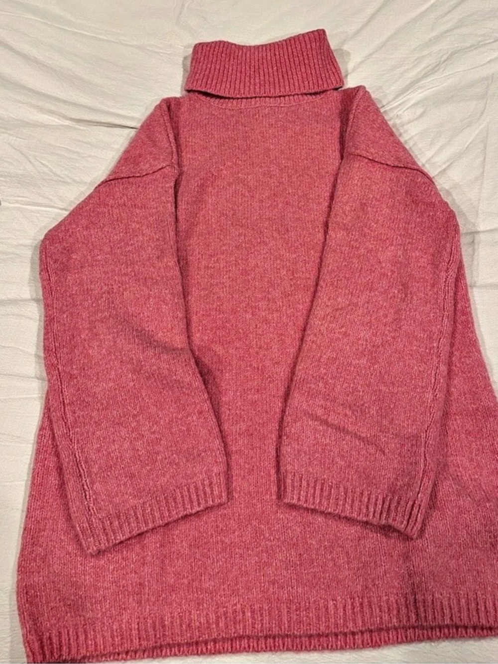 PrettyGarden Oversized Turtleneck Long Sleeve Knit Pullover Sweater Oversized